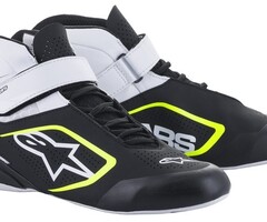 Alpinestars Alpinestars Tech 1 K V2 shoes Zwart / wit  / fluor geel