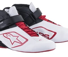 Alpinestars Alpinestars Tech 1 K V2 shoes Wit / zwart / rood