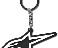 Alpinestars Alpinestars Logo sleutelhanger zwart/wit