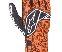 Alpinestars Alpinestars Tech 1-K V2 Vertical  Glove Oranje / zwart