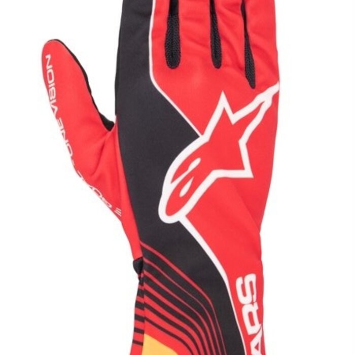 Alpinestars Alpinestars Tech 1-K V2 Future Glove rood / Mandarijn