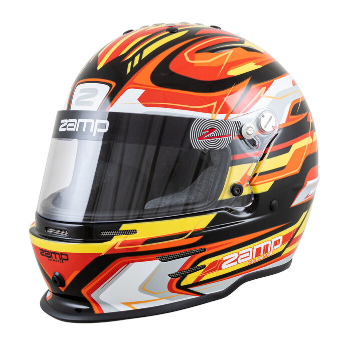Zamp Zamp RZ-42Y Zwart / rood / oranje
