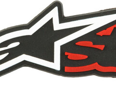 Alpinestars Alpinestars Logo sleutelhanger zwart/rood