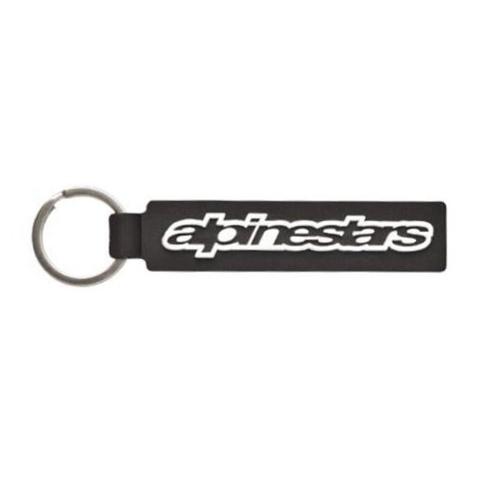 Alpinestars Alpinestars Logo sleutelhanger zwart/wit Linear