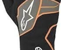 Alpinestars Alpinestars tech 1 race V2 Fia Gloves zwart / fluor oranje