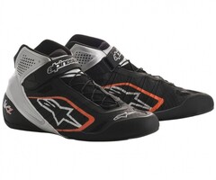 Alpinestars Alpinestars Tech-1 KZ zwart / zilver / fluor oranje
