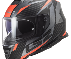 LS2 LS2 FF800 Storm II racer Matt titanium fluor oranje