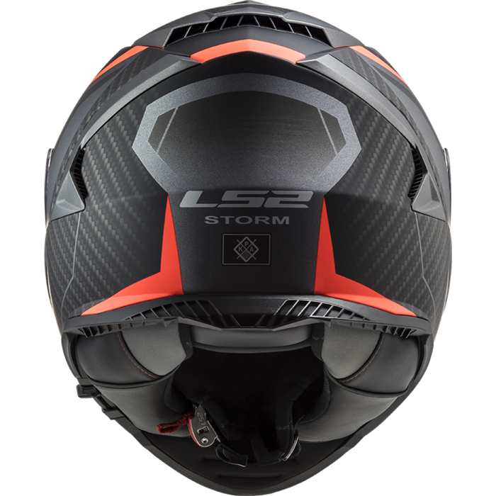 LS2 LS2 FF800 Storm II racer Matt titanium fluor oranje