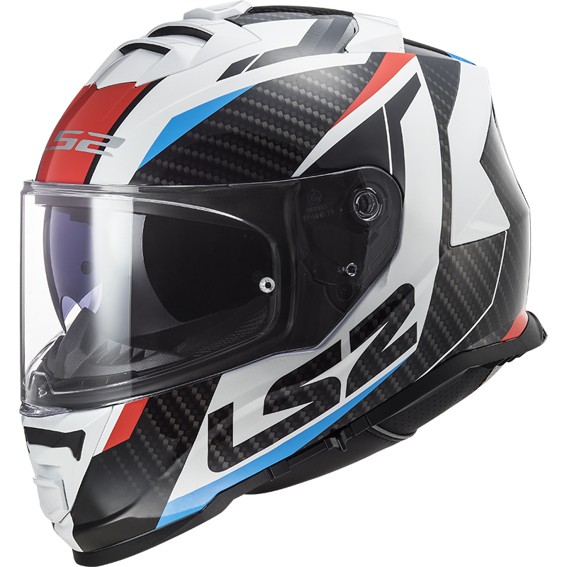 LS2 LS2 FF800 Storm II racer glans blauw / rood / wit