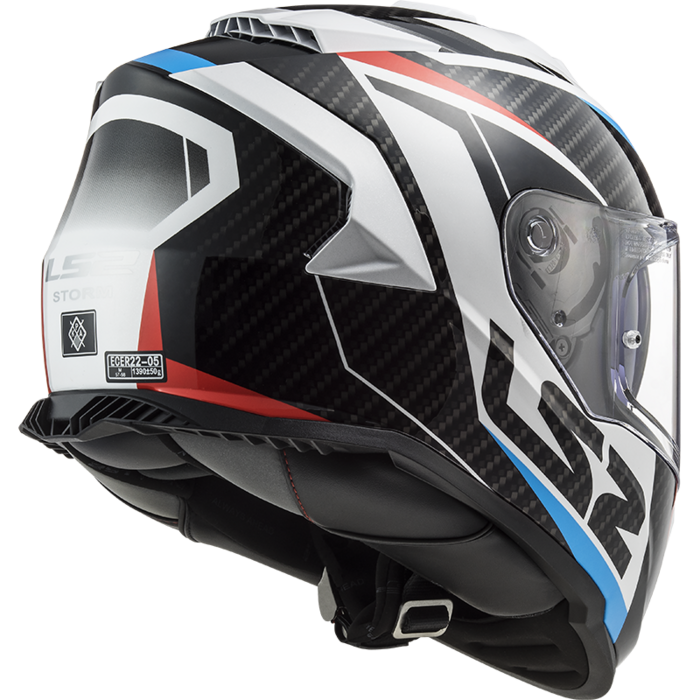 LS2 LS2 FF800 Storm II racer glans blauw / rood / wit