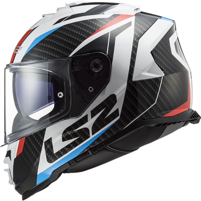 LS2 LS2 FF800 Storm II racer glans blauw / rood / wit