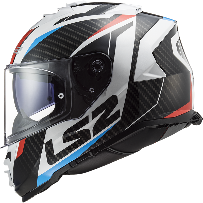 LS2 LS2 FF800 Storm II racer glans blauw / rood / wit