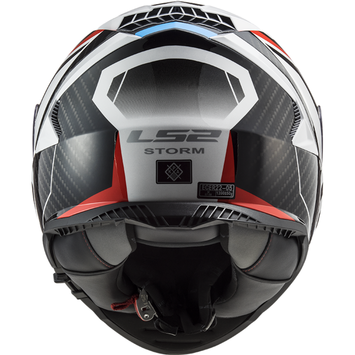 LS2 LS2 FF800 Storm II racer glans blauw / rood / wit