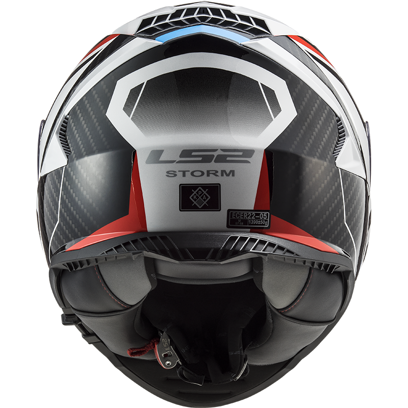 LS2 LS2 FF800 Storm II racer glans blauw / rood / wit