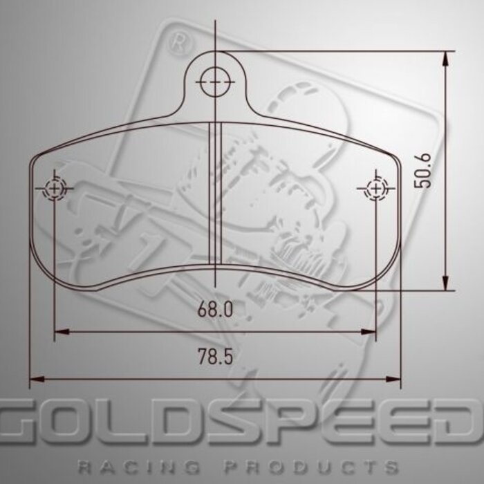 Goldspeed Goldspeed remblok set Haase Runner
