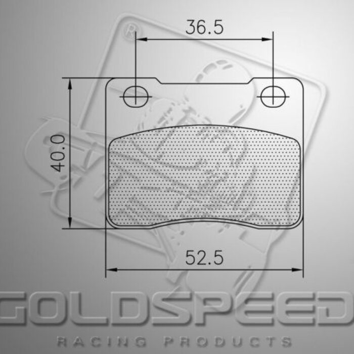 Goldspeed Goldspeed remblok set Wildkart voor