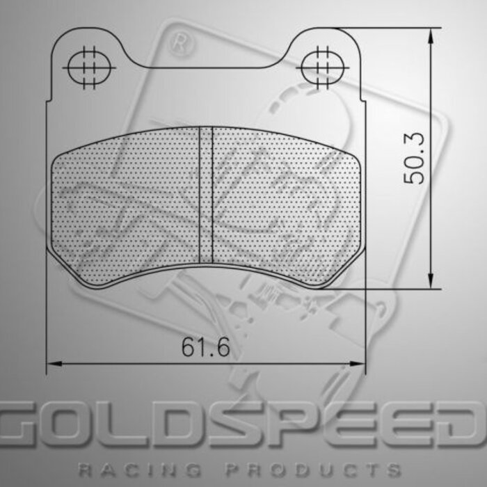 Goldspeed Goldspeed remblok set PCR / K4A type