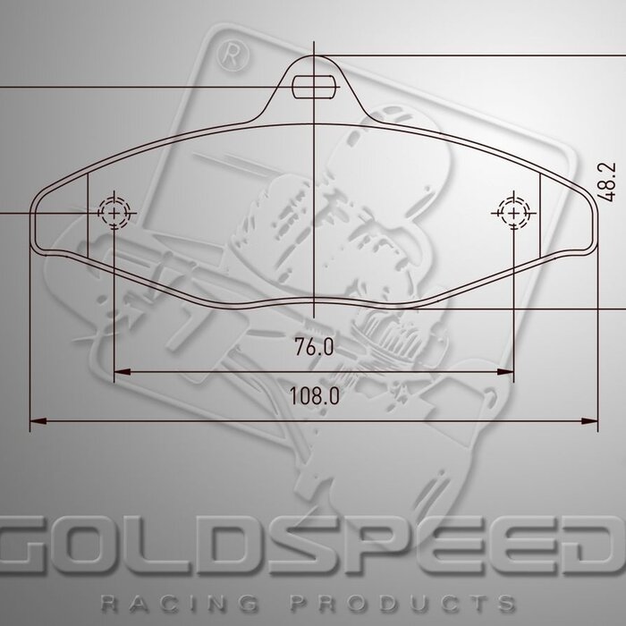 Goldspeed Goldspeed remblok set Type 450