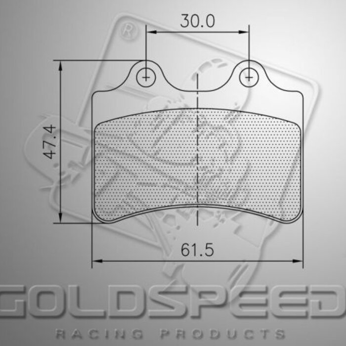 Goldspeed Goldspeed remblok set Type Haase Runner