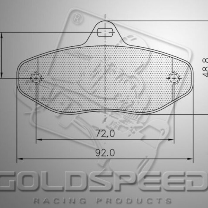 Goldspeed Goldspeed remblok set Type CRG Rental