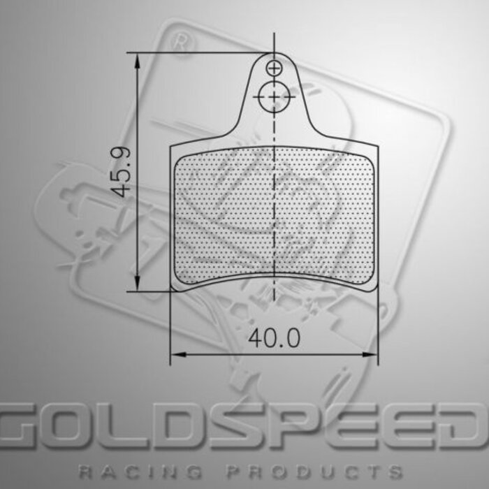 Goldspeed Goldspeed remblok set Type Haase Runner voor