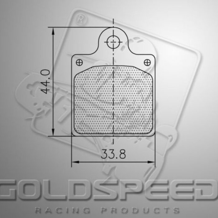 Goldspeed Goldspeed remblok set Type CRG / Zanardi