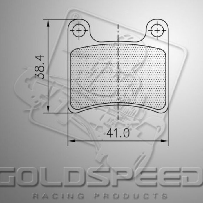 Goldspeed Goldspeed remblok set Type IPK / Tillotson mini