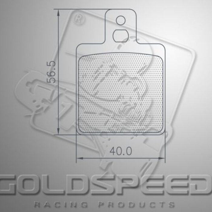 Goldspeed Goldspeed remblok set Brembo / Sodi Kart