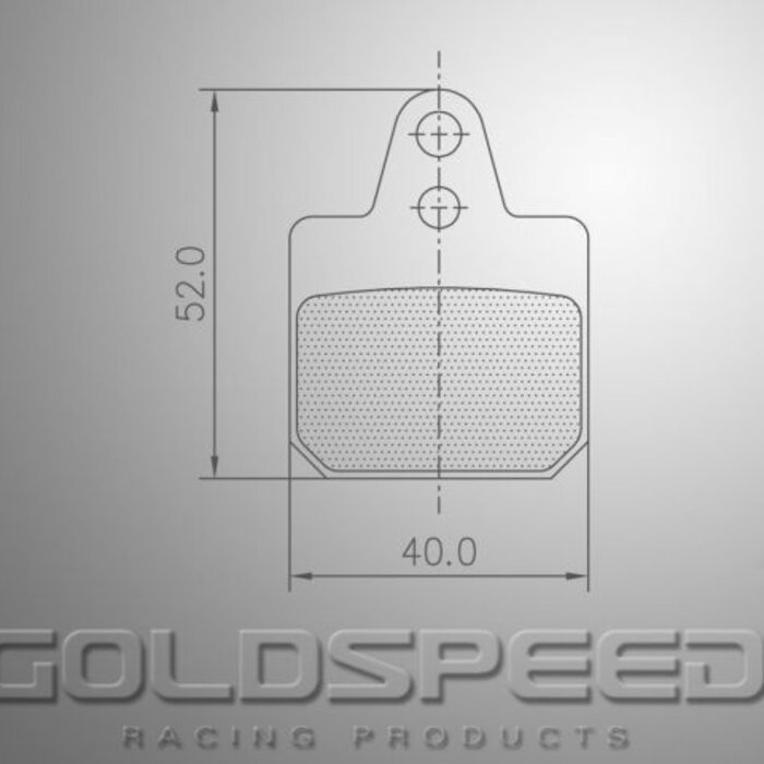 Goldspeed Goldspeed remblok set BIREL '13 - FLANDRIA TYPE