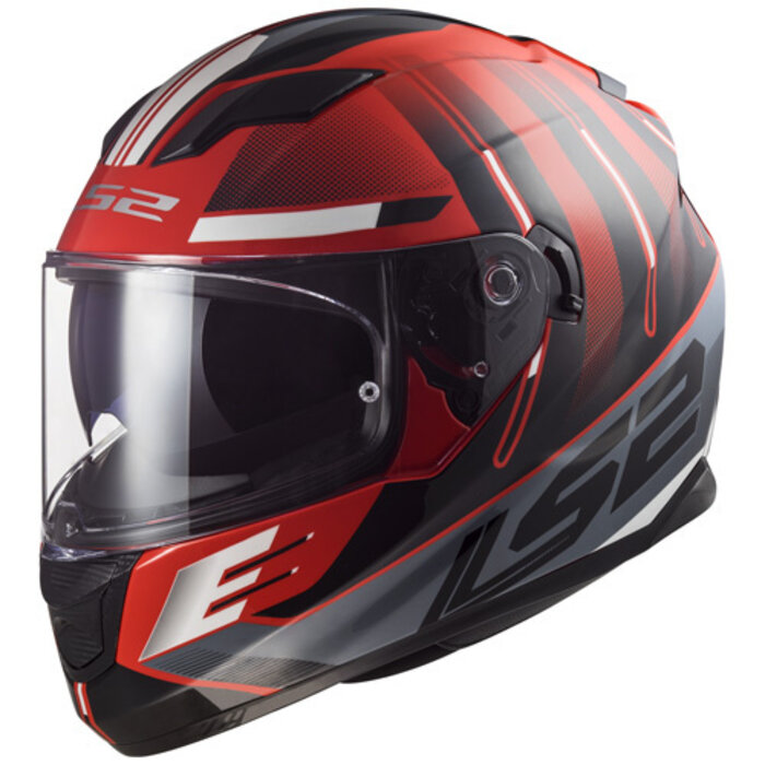 LS2 LS2 FF320 Stream evo zwart / rood