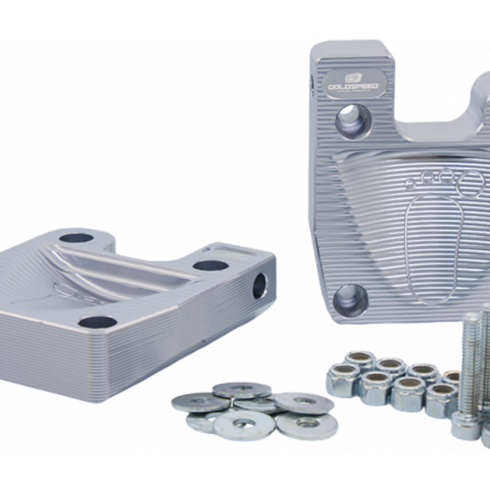 Goldspeed Goldspeed mini verhoog set voeten aluminium