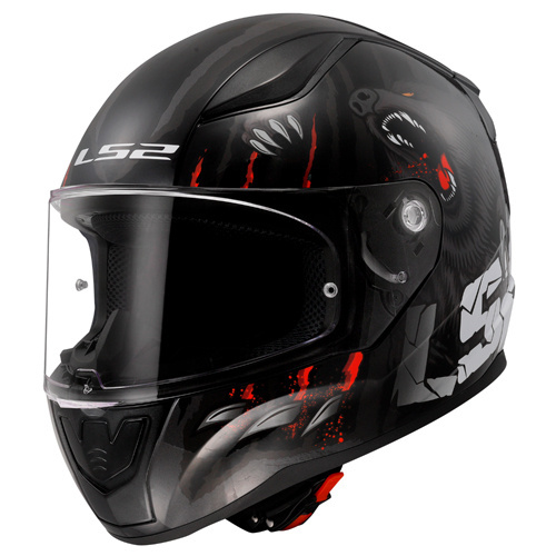 LS2 LS2 FF353 Rapid II Claw zwart / rood