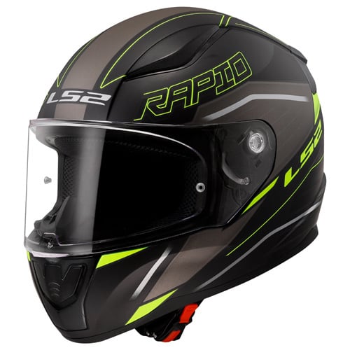 LS2 LS2 FF353 Rapid II ROKKU zwart / fluor geel