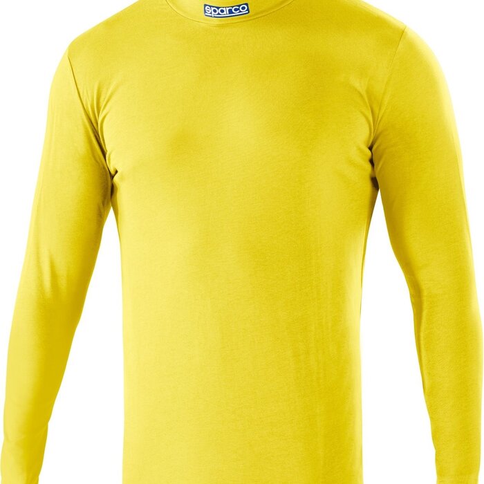 Sparco Sparco B-rookie ondershirt Geel lange mouwen