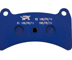 IPK IPK Remblok R1 achter blauw (dark, tillotson, oudere modellen)