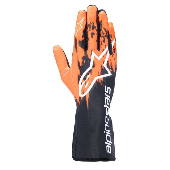 Alpinestars Alpinestars Tech 1-K V3 Zwart / oranje (FIA- KARTING)