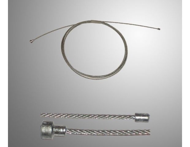 deKartshop.nl Gaskabel Universeel / remkabel/ koppeling kabel aflopende kop