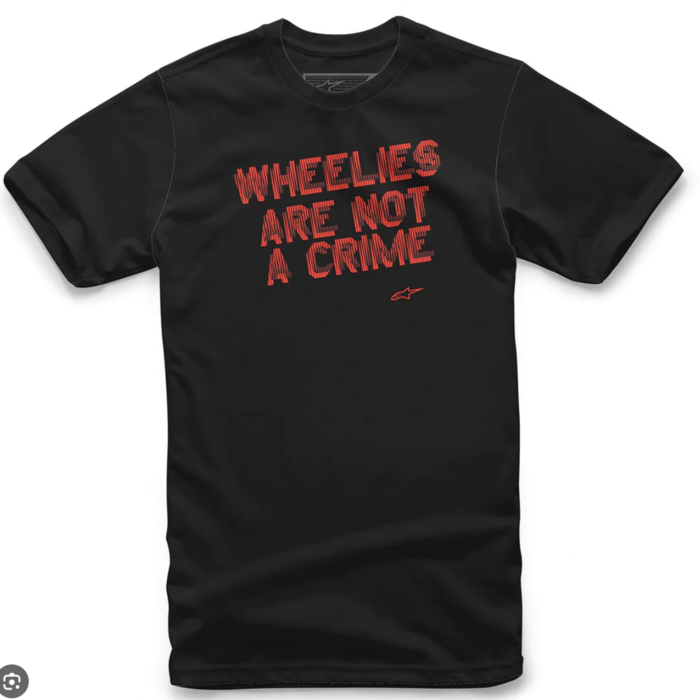 Alpinestars Alpinestars Wheelies T-shirt zwart / oranje