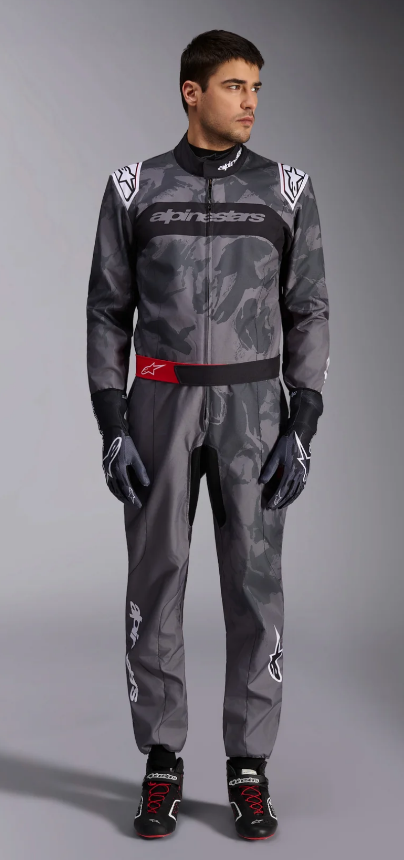 Alpinestars Alpinestars KMX-9 V3 Graphic 5 Donker grijs / zwart