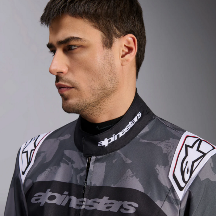 Alpinestars Alpinestars KMX-9 V3 Graphic 5 Donker grijs / zwart