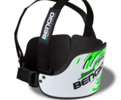 Bengio Bengio bumper rib beschermer wit / groen lady / dames model