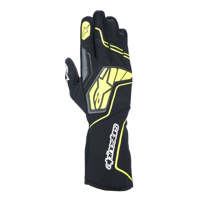 Alpinestars Alpinestars Tech 1-KX V4 Zwart / fluor geel (FIA- KARTING)