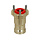 RR Aluminium voorwiel naaf 25x95MM goudkleurig