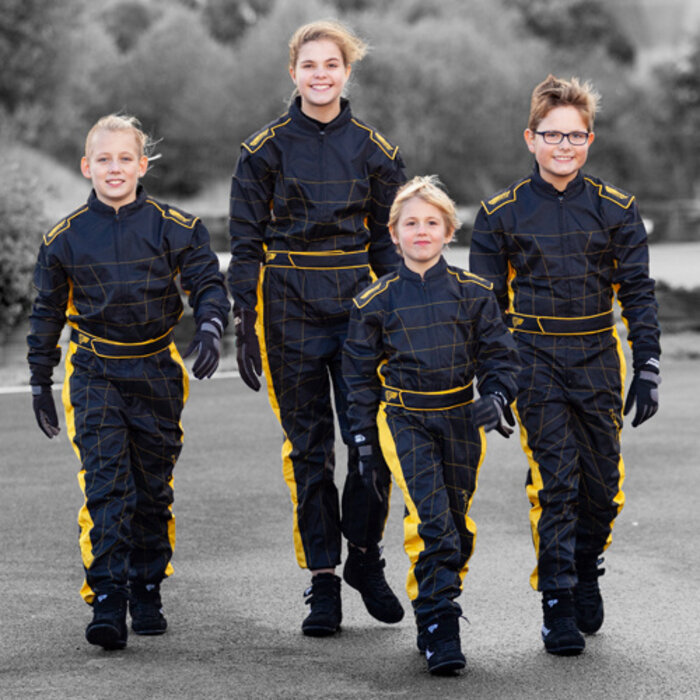 Speed Racewear Speed CS-2 condura hobby overall atlanta zwart / geel