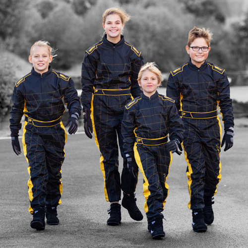 Speed Racewear Speed CS-2 condura hobby overall atlanta zwart / geel