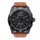 Alpinestars tech 3H Matt zwart / bruin leren strap
