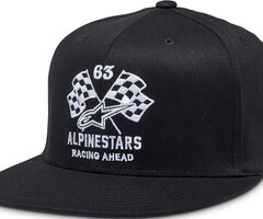 Alpinestars Alpinestars double check flatbill pet zwart / wit