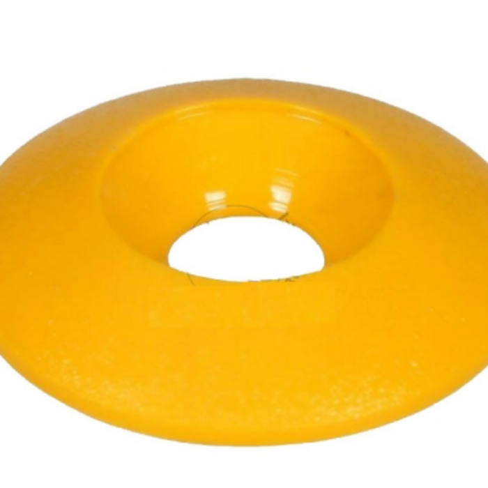 deKartshop.nl Plastic verzonken ring M8 Geel