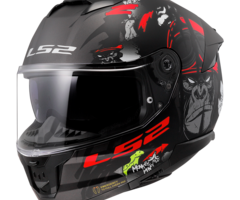 LS2 LS2 FF808 Stream II Angry monkey black / red