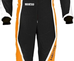 Sparco Sparco kerb overall kids zwart/oranje
